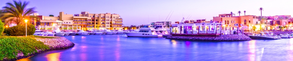 El Gouna marina and lagoons