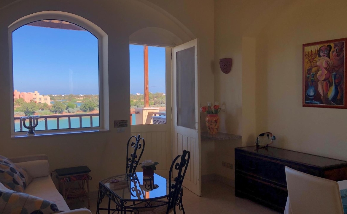 El Gouna One Bedroom Apartment for sale in West Golf El Gouna Lagoon and Golf View
