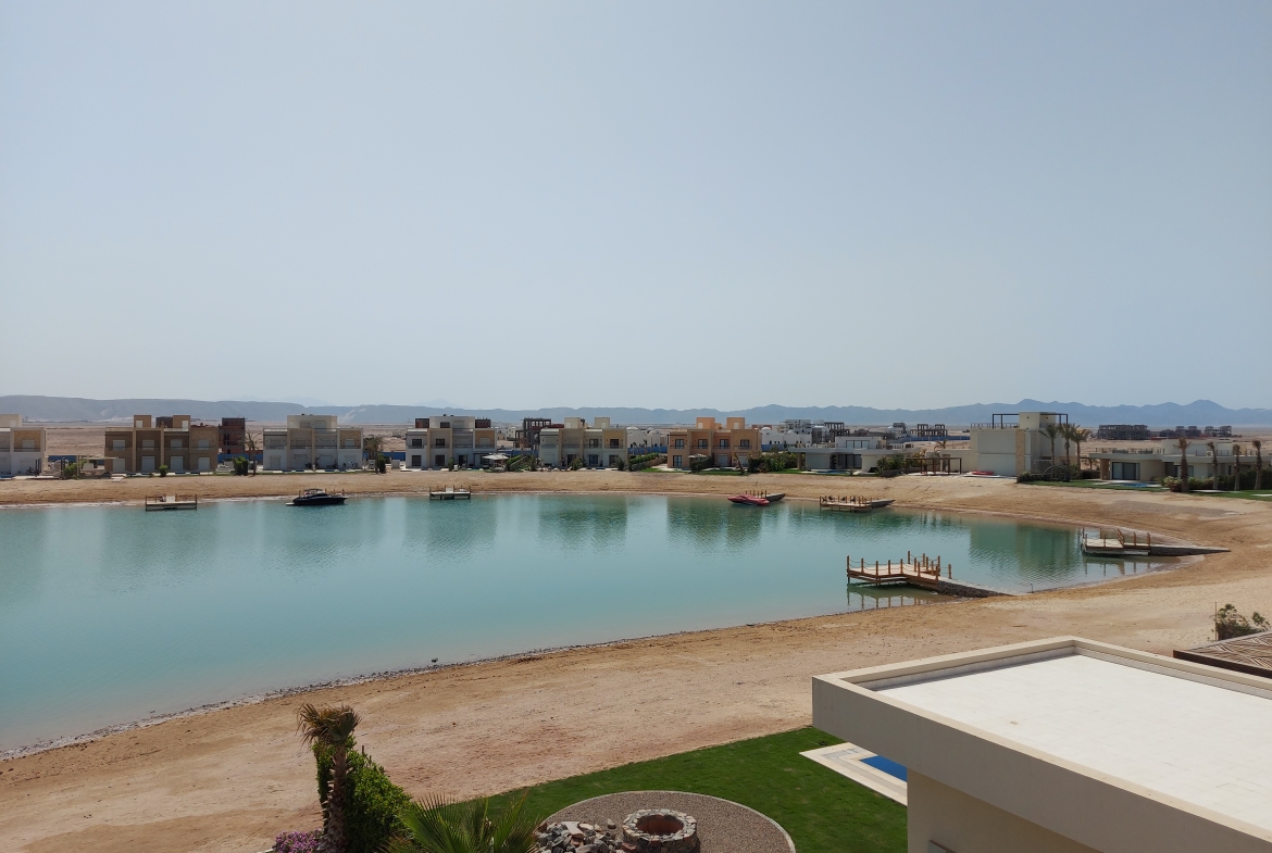 Twin Villa For Sale in Fanadir Bay El Gouna 4 Bedrooms With Private Pool in El Gouna