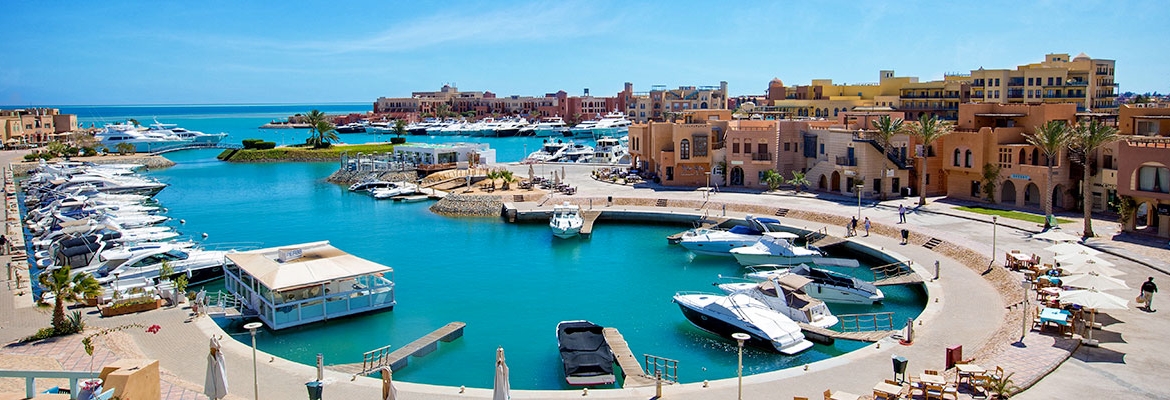 For Sale in Abu Tig Marina El Gouna Penthouse with Roof Marina and Sea View in El Gouna