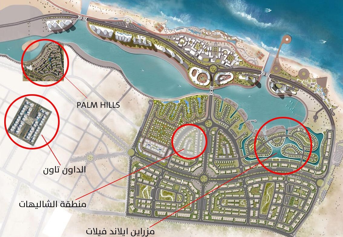 For Sale Palm Hills New Alamein Mall By ” Palm Hills Development” North Coast