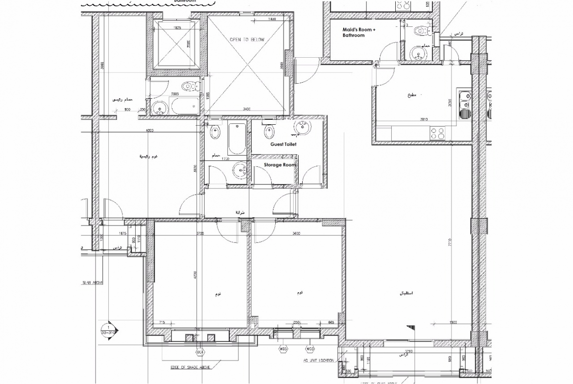 Three Bedrooms Apartment 3rd Floor Special Design At ” Green 5″ By Mabany Edris El Sheikh Zayed West Cairo