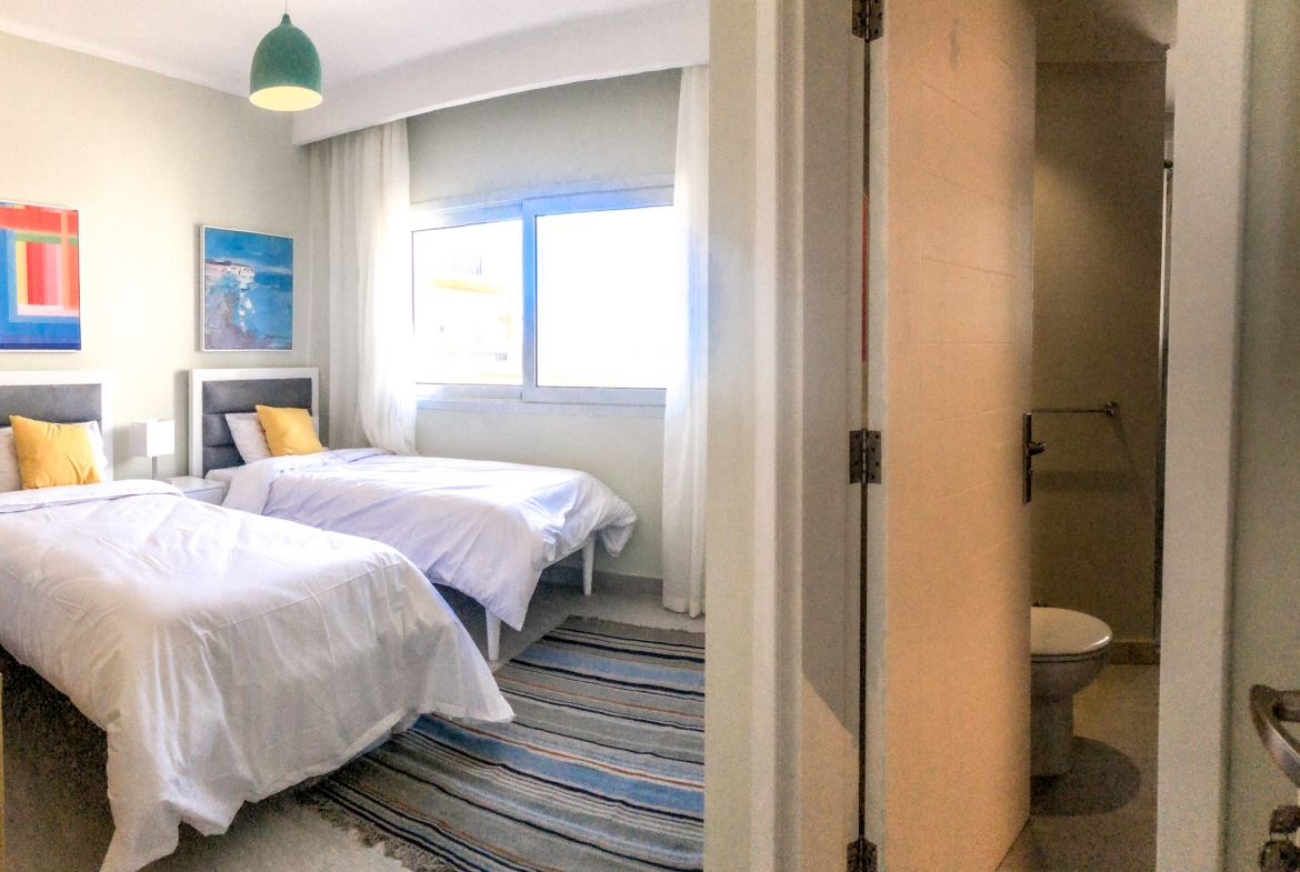 Soma Breeze By Soma Bay Two Bedrooms Apartment For Sale in Soma Bay full Sea View