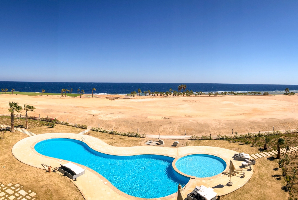 Soma Breeze By Soma Bay Two Bedrooms Apartment For Sale in Soma Bay full Sea View