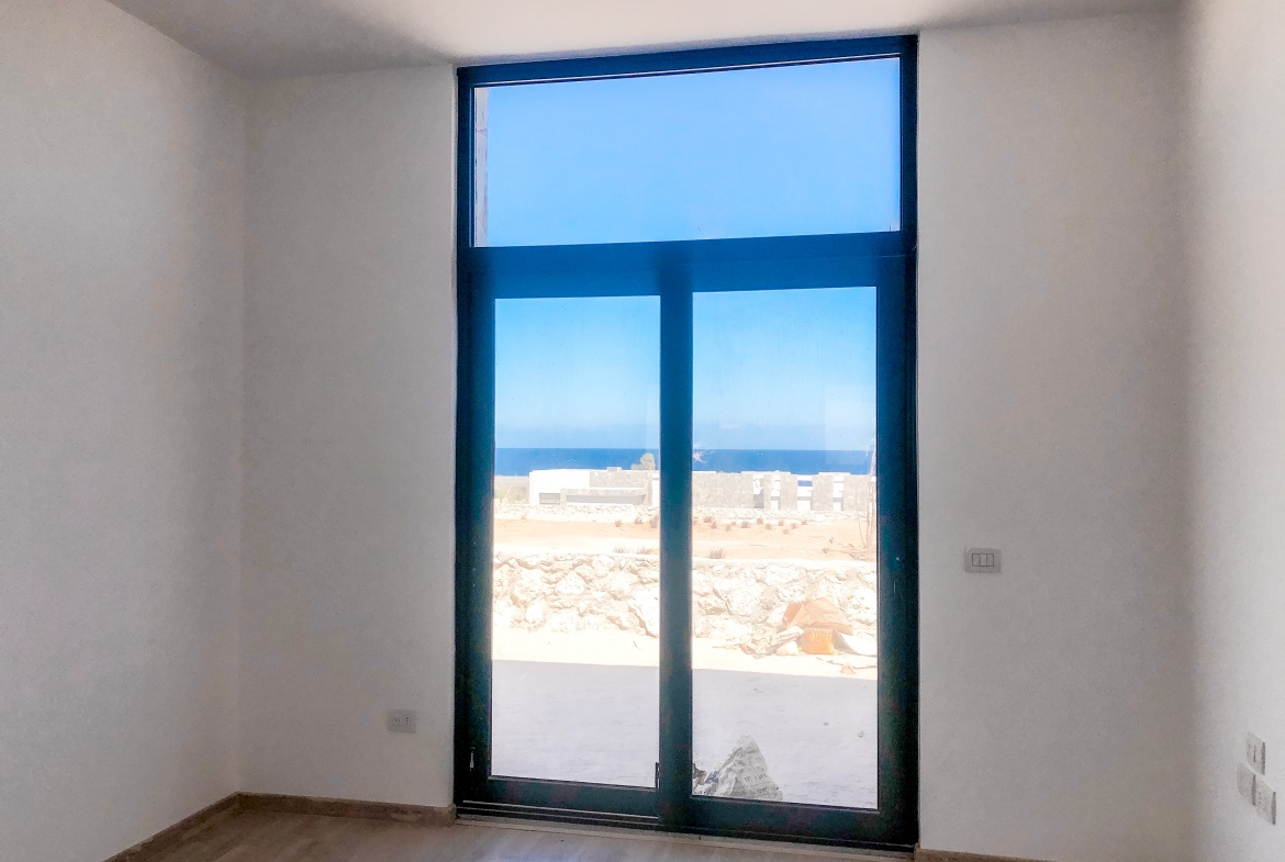 For Sale Twin Patio villa Wadi Jebal Soma Bay 3 bedrooms one Floor Sea view in Soma Bay