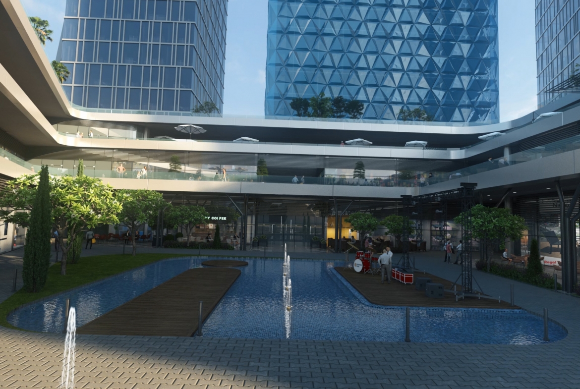Shop 30 Sq for sale prime location  in I-BUSINESS PARK  New Capital