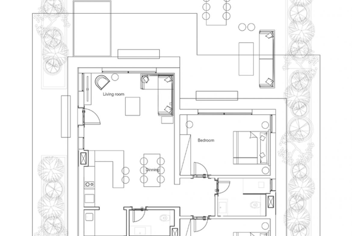 Mesca Soma Bay Standalone Chalet For Sale in Soma Bay 2 Bedrooms One Floor with Garden