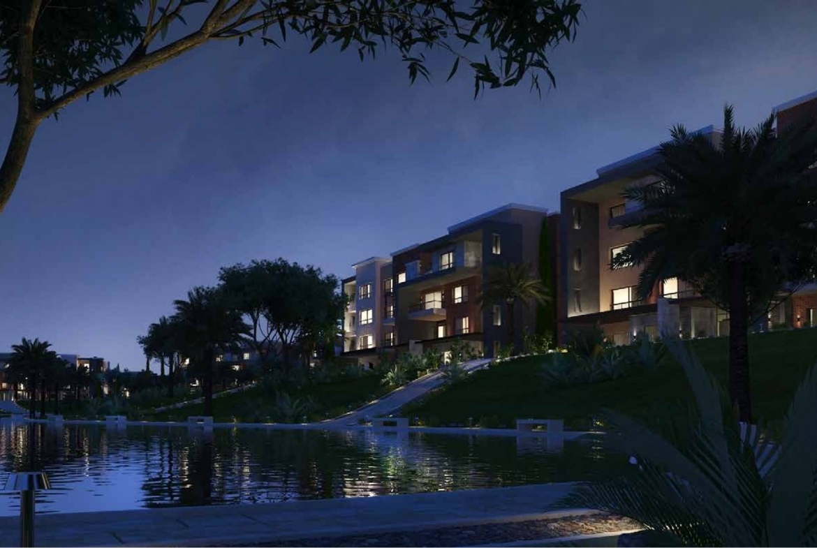 Two Bedrooms For Sale Ground At “Amberville” By Newgiza West Cairo – October