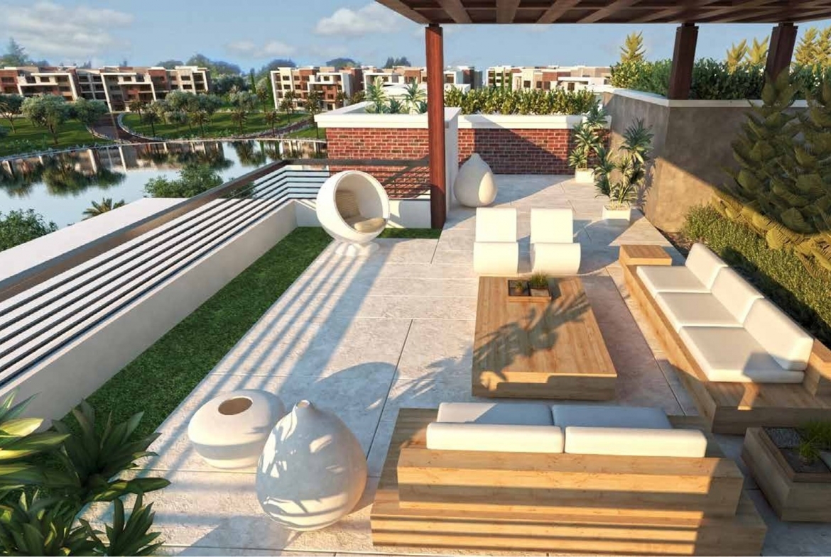 Two Bedrooms For Sale Ground At “Amberville” By Newgiza West Cairo – October