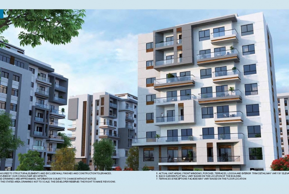 1 bedroom in Bleu Vert compound New capital