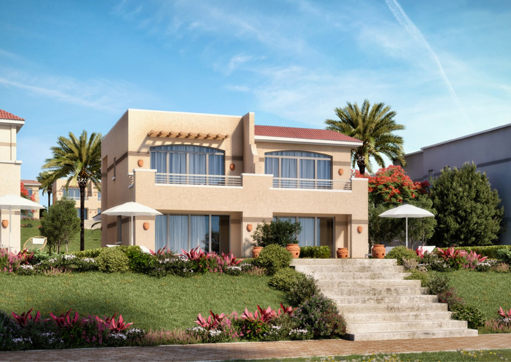 Twin Villa 3 bedroom in Telal el Sokhna For Sale, Ain El Sokhna