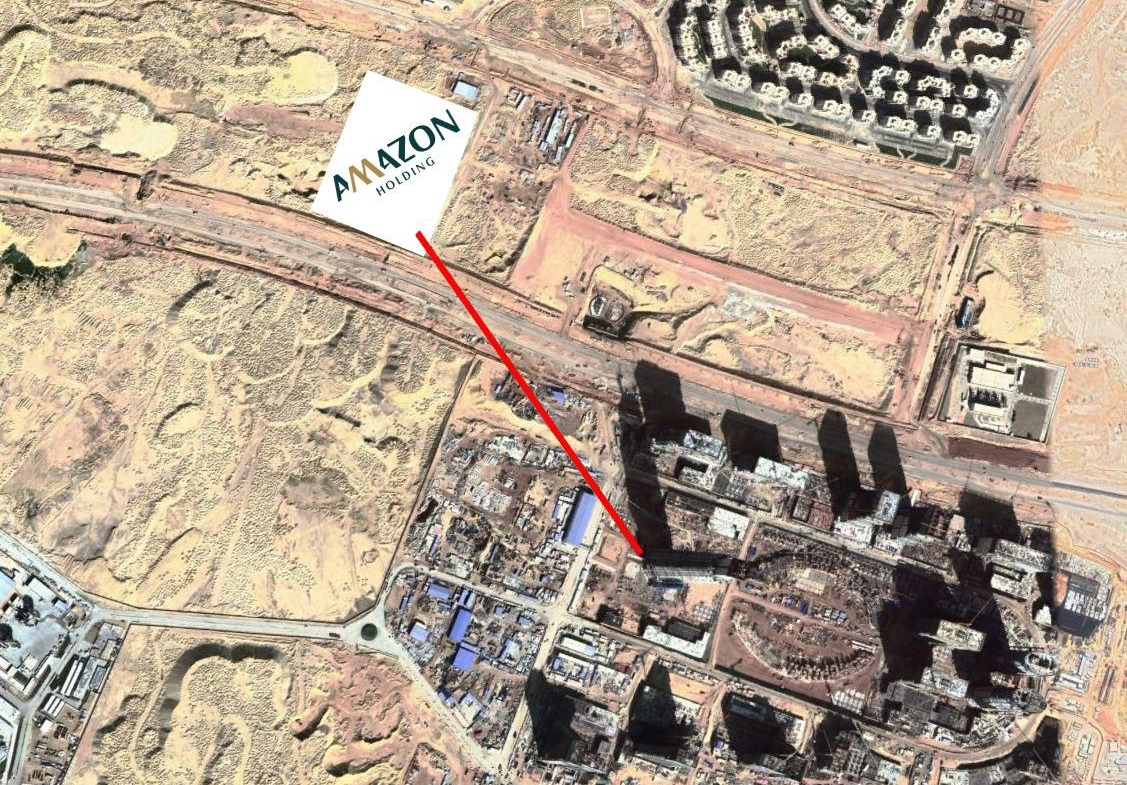 For Sale Capital Diamond Tower by Amazon Amazon Holding New Capital  (Commercial, administrative ,Hotel Apartments)