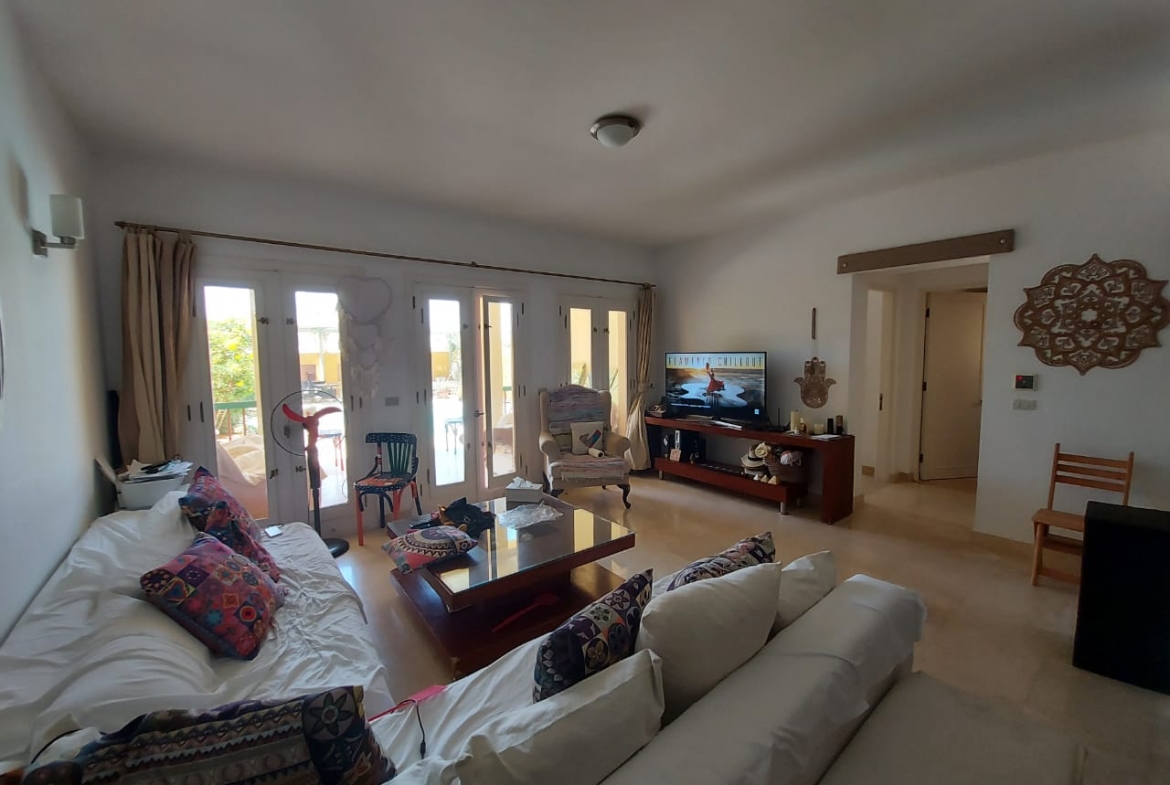 New Marina El Gouna For Sale One Bedroom Apartment Ground floor With Private Pool in El Gouna