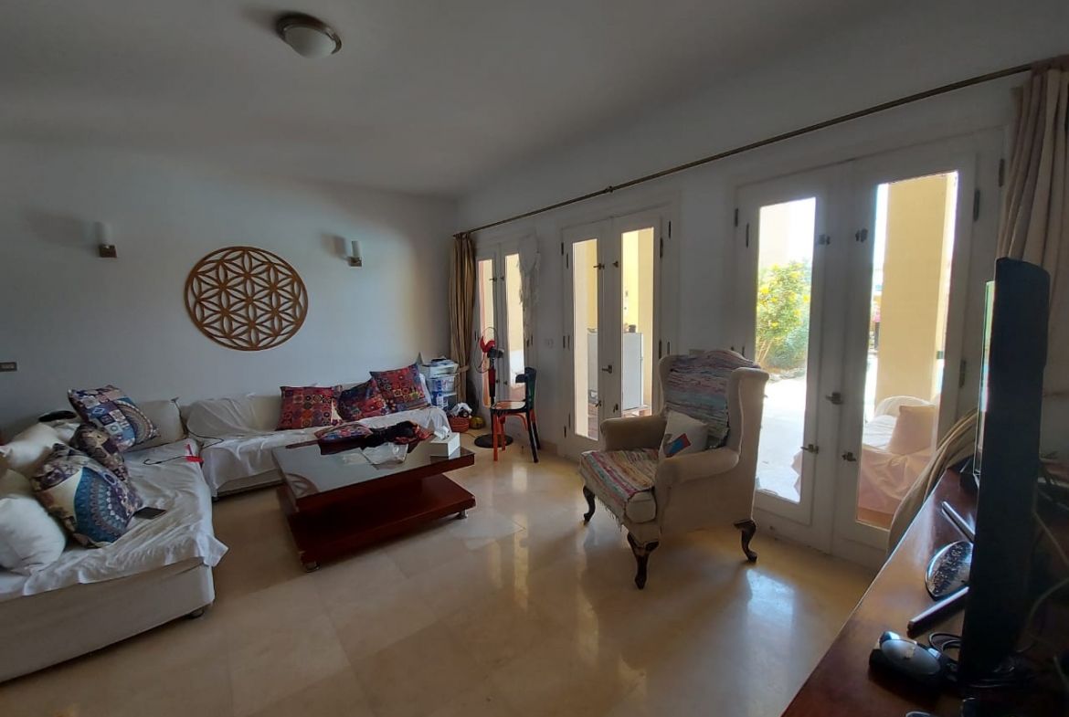 New Marina El Gouna For Sale One Bedroom Apartment Ground floor With Private Pool in El Gouna