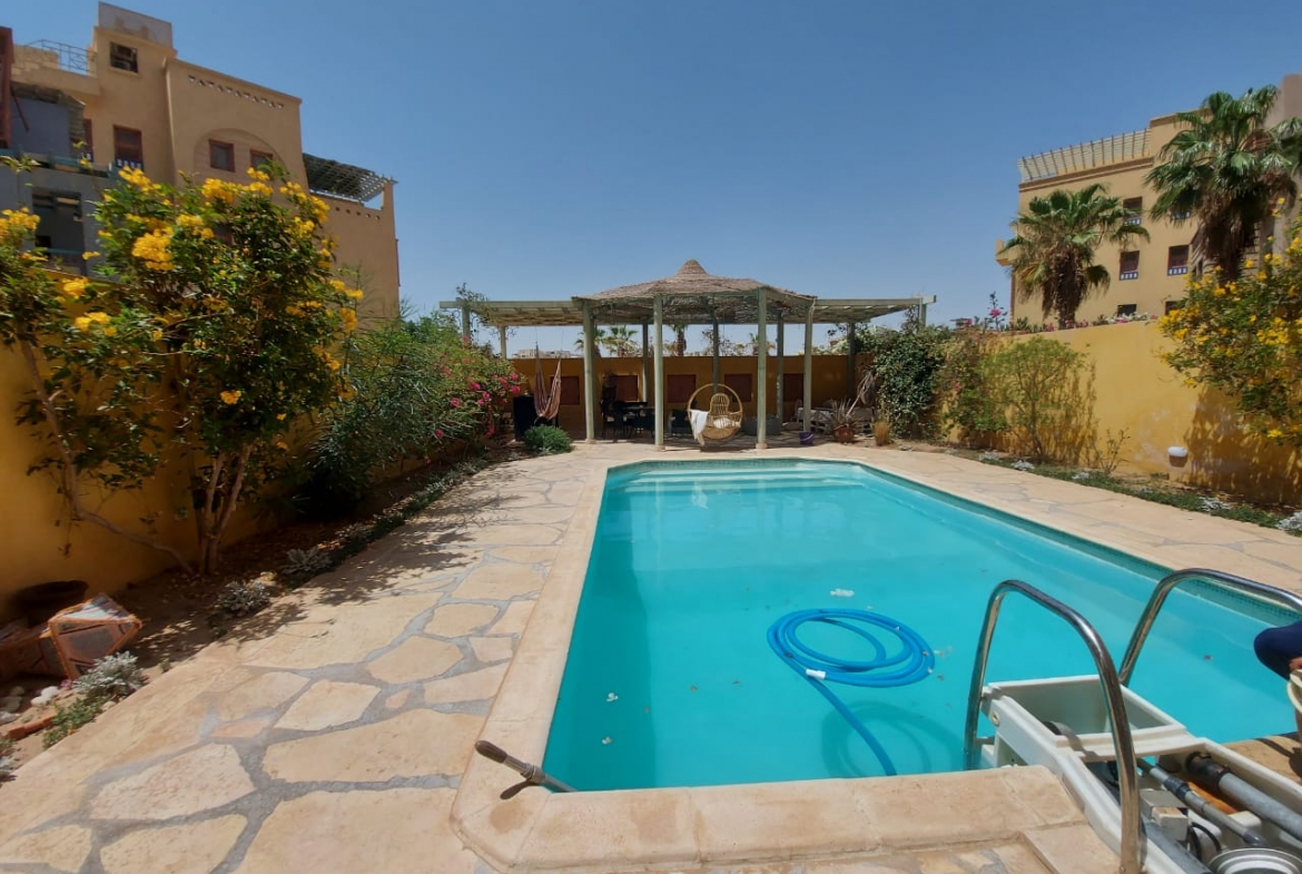 New Marina El Gouna For Sale One Bedroom Apartment Ground floor With Private Pool in El Gouna