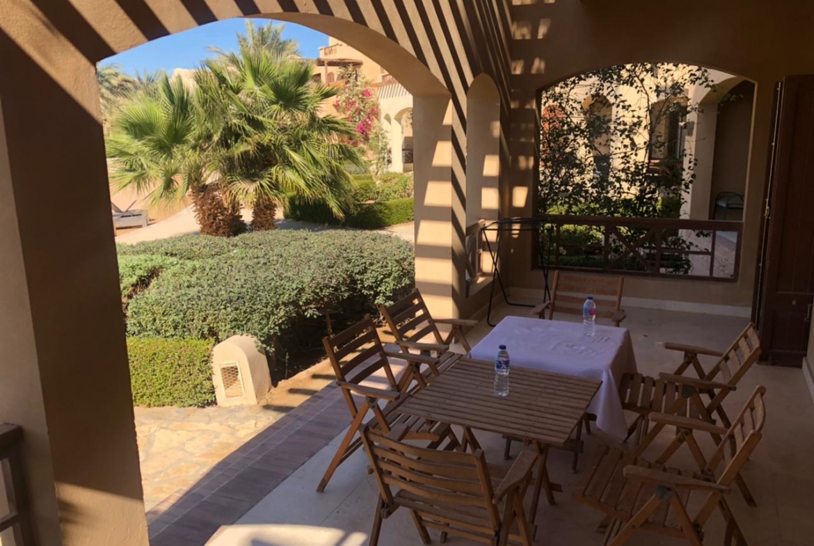 For sale in Sabina El Gouna Two Bedrooms Apartment Ground Floor in El Gouna