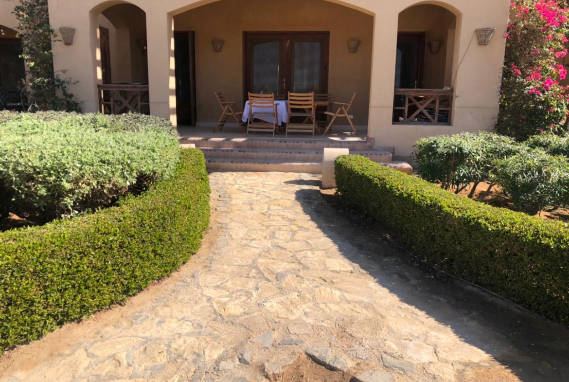 For sale in Sabina El Gouna Two Bedrooms Apartment Ground Floor in El Gouna