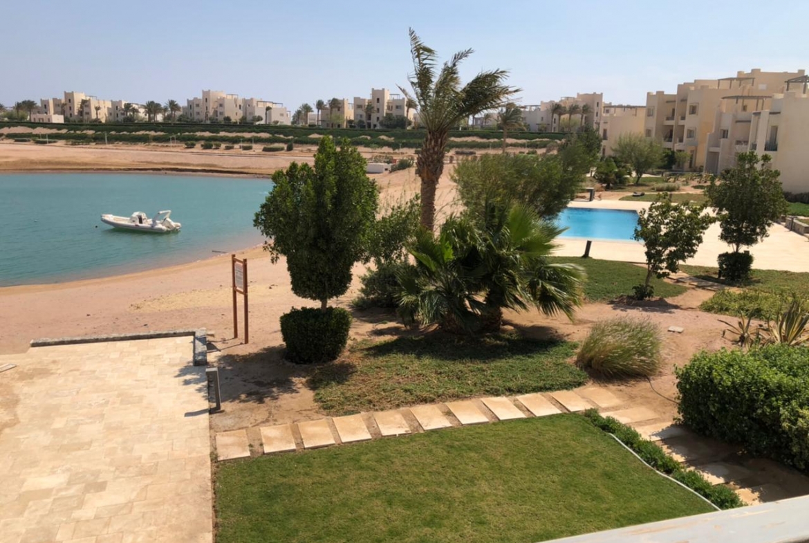 Joubal Lagoon El Gouna 2 bedrooms For Sale Apartment with roof in El Gouna