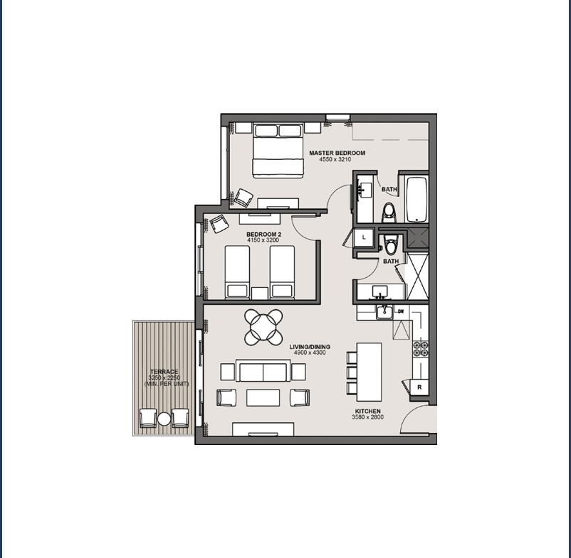For Sale Two Bedroom Apartment in Marassi