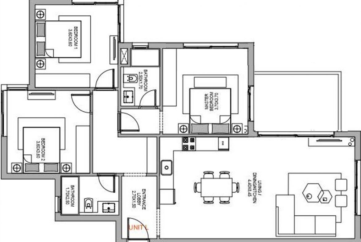 Aqua Chalet For Sale Three Bedrooms Sea View At “JUNE” By Sodic North Coast