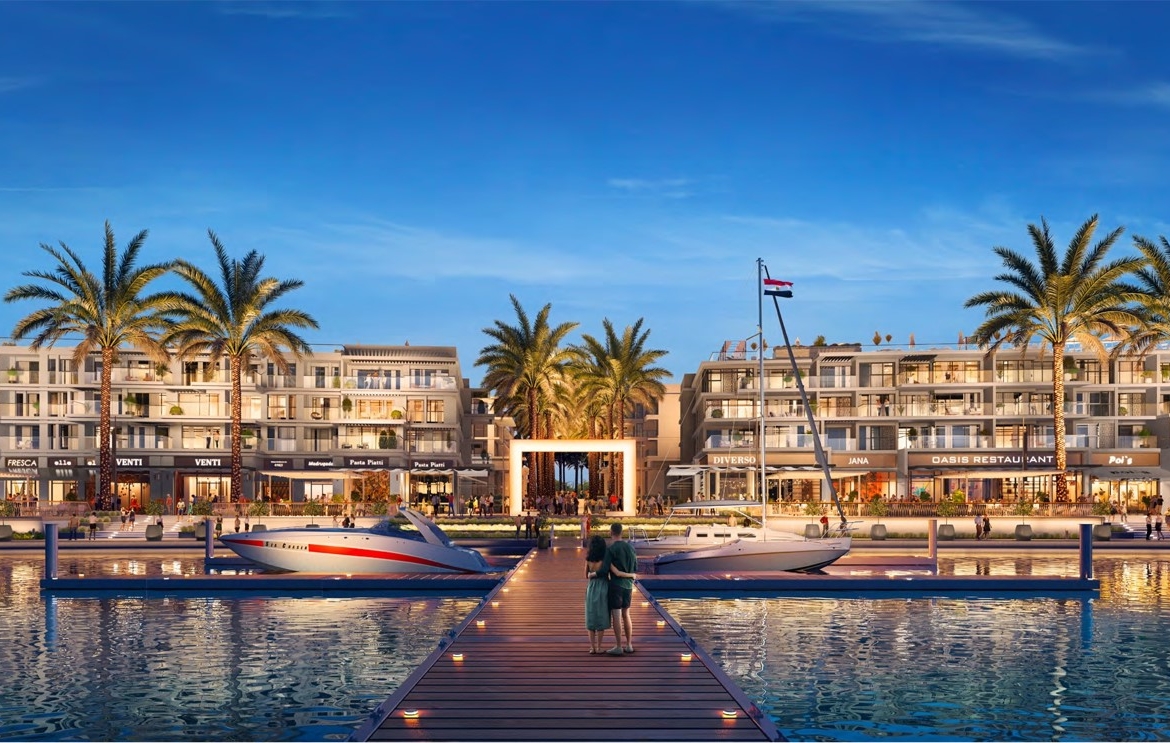 Two Bedroom Apartment at Marassi Marina Views For Sale – Cyan