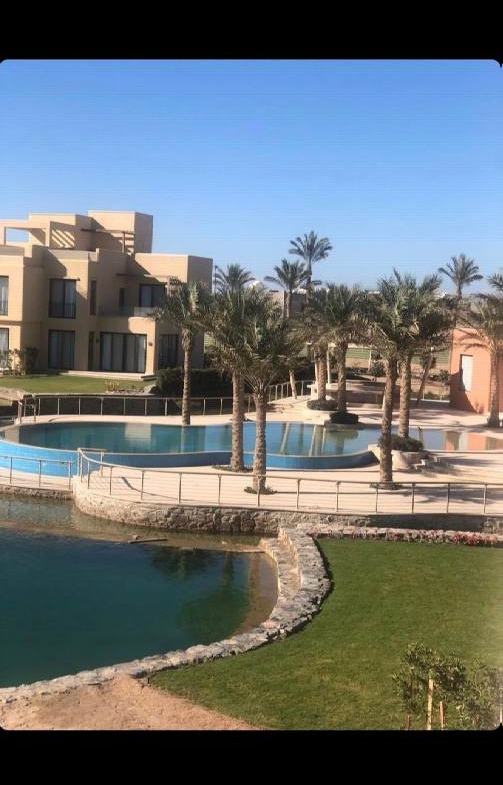For Sale in El Gouna Tawila Three bedrooms Town House Corner in El Gouna