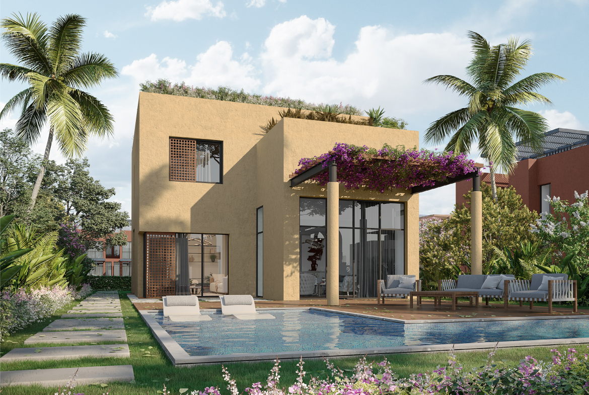 Five Bedrooms standalone Villa For Sale in Makadi Heights