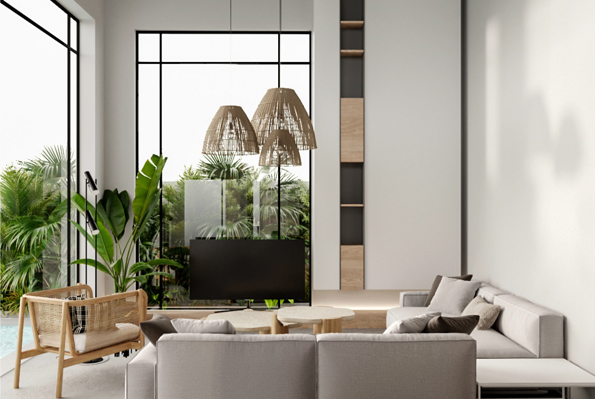 Studio for rent in Gouna,The studio apartment is known as a small apartment with open space, it contains a bedroom, a bathroom and an open space that includes the hall, living room and kitchen. Especially in the decoration industry.