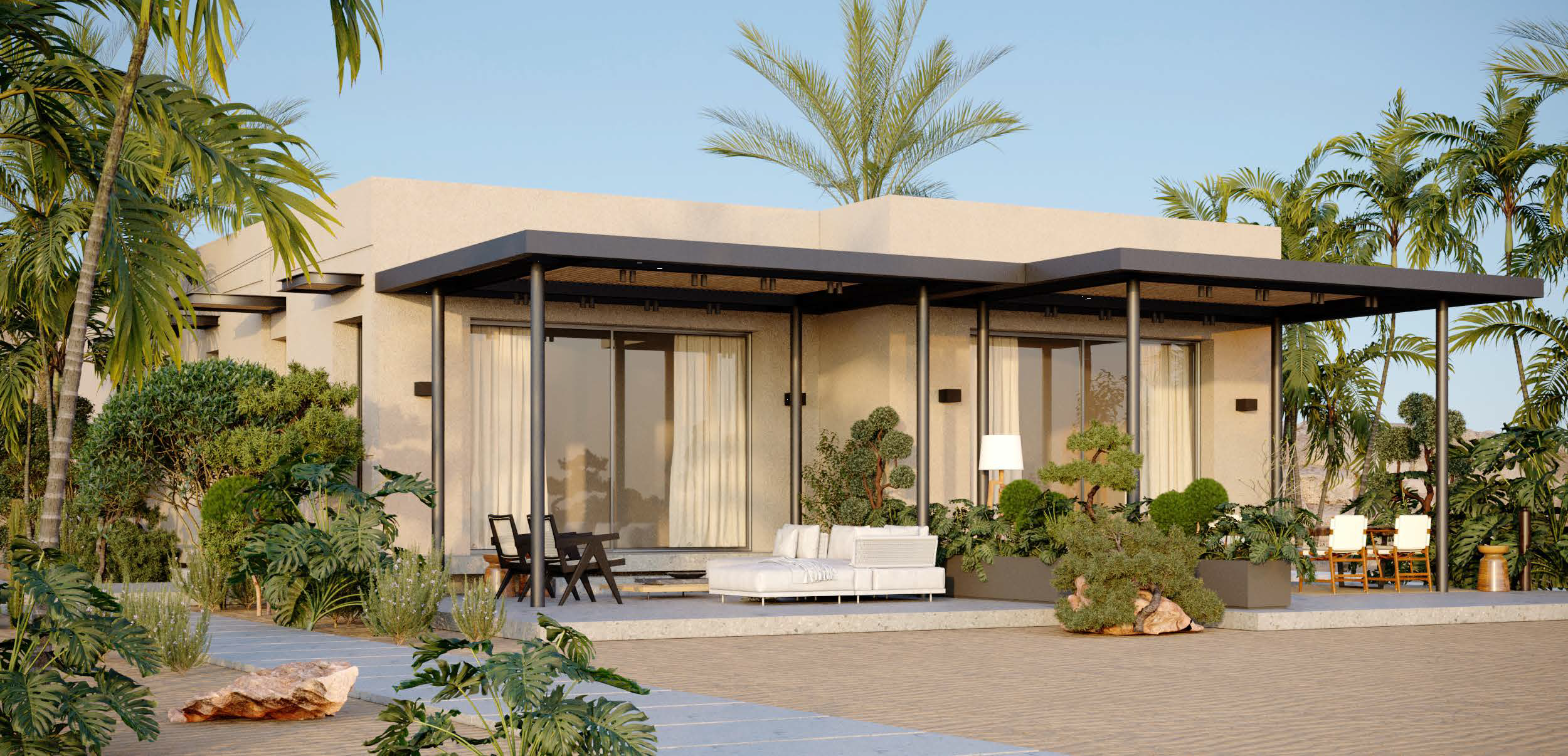 10 Three Bedroom standalone chalet Mesca Edition Soma Bay For Sale Sea View