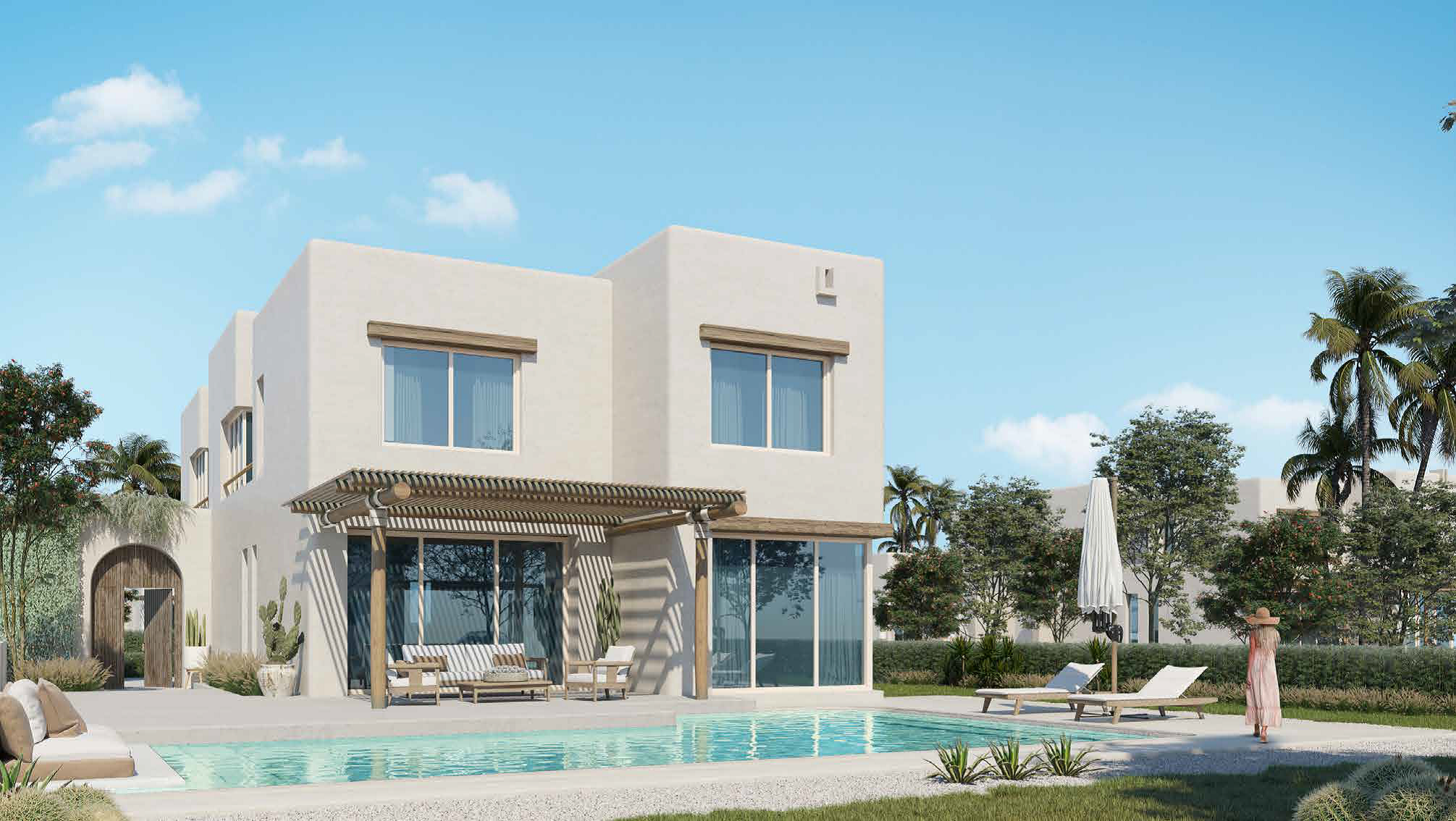 For sale 6 bedrooms stand alone villa in Hacienda west north coast For Sale Six Bedrooms Standalone at Hacienda West North Coast