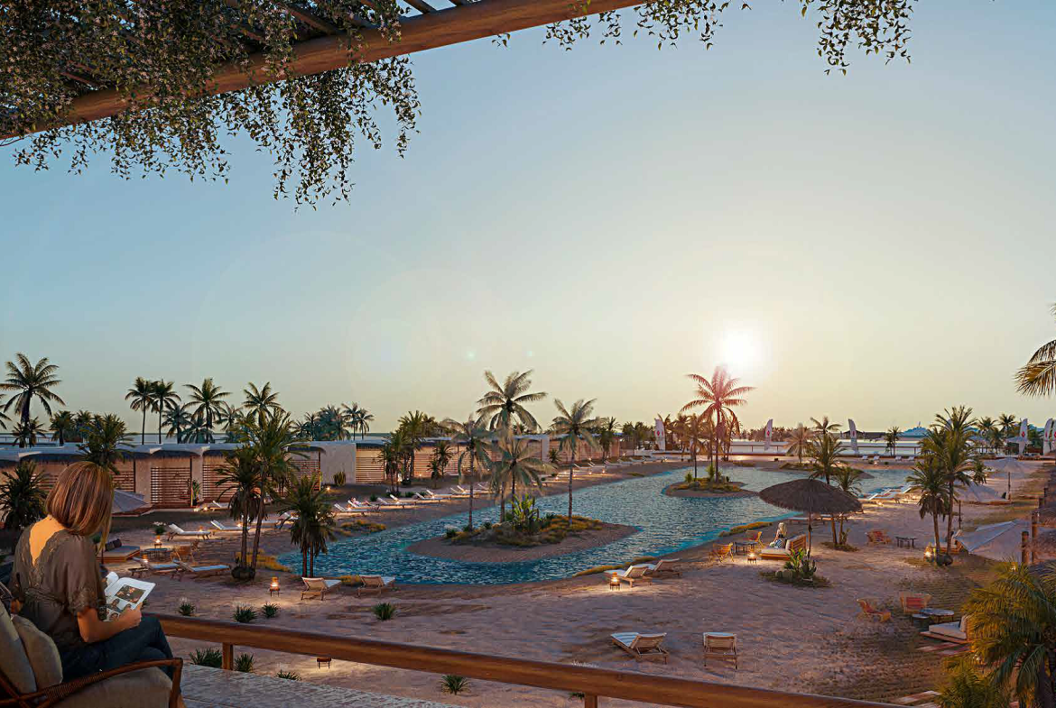 Lagoon Front Cabana For Sale at Hacienda West North Coast