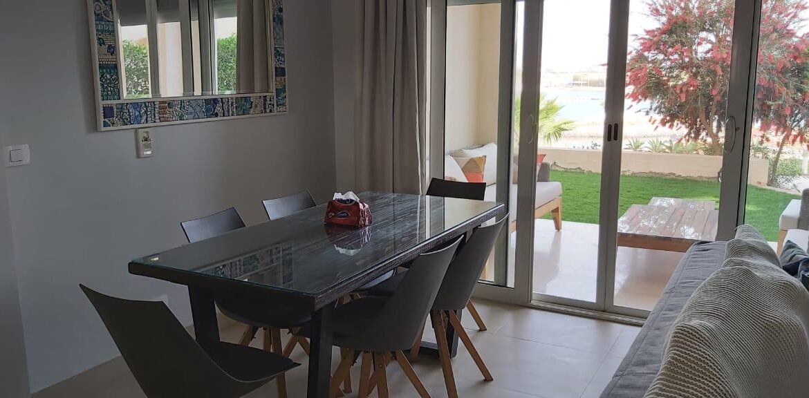Water Side Condos El Gouna Two Bedrooms Apartment For Sale in El Gouna with Private Garden