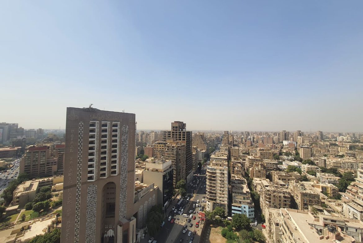 Apartment for Sale with Panoramic Nile and city view in El Dokki West Cairo