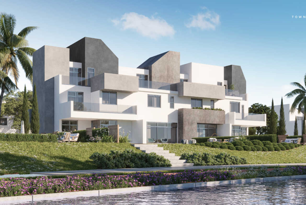 For Sale Town House Middle in Rivers New Zayed By Tatweer Misr