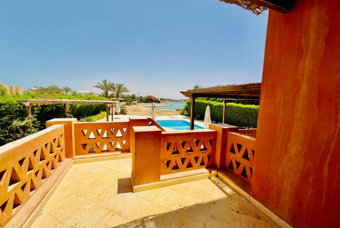 For Sale: Fully Renovated 3-Bedroom Nubian Villa in West Golf, El Gouna