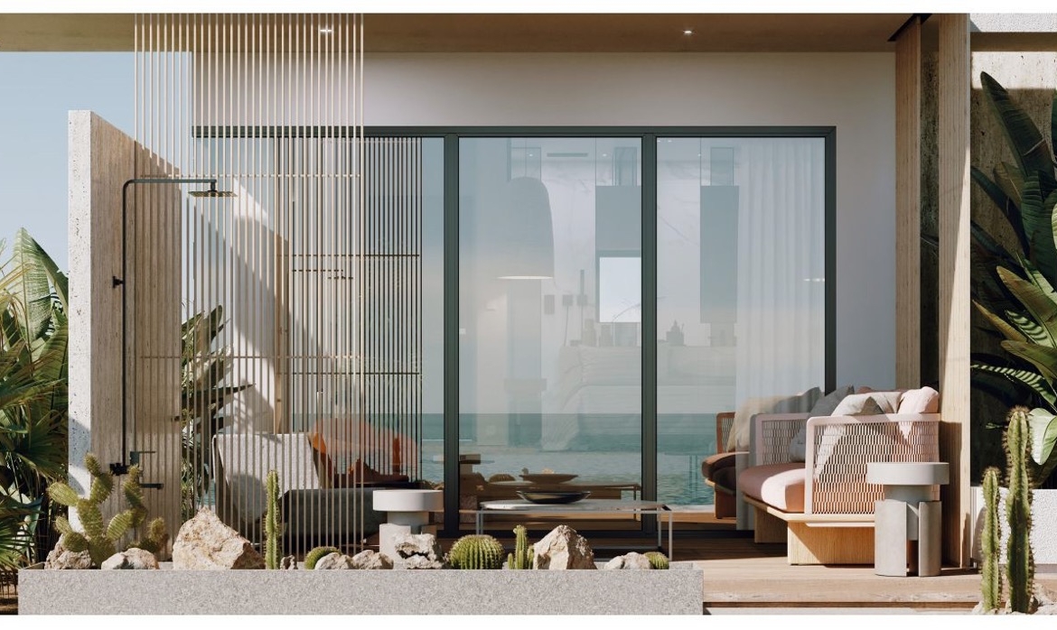For Sale: Mesca Beach Cabins – Soma Bay | 2 Connected Studios | Sea View | Fully Finished | Terrace