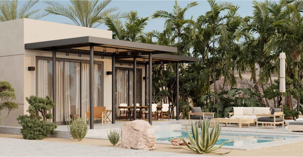 For Sale: Mesca Edition Standalone Villa | 3 Bedrooms + Maid’s Room | Full Sea View | Fully Finished | 182 sqm BUA | 499 sqm Plot | First Row Behind Cabins | Delivery End of 2025 | USD 969,000 (Cash)