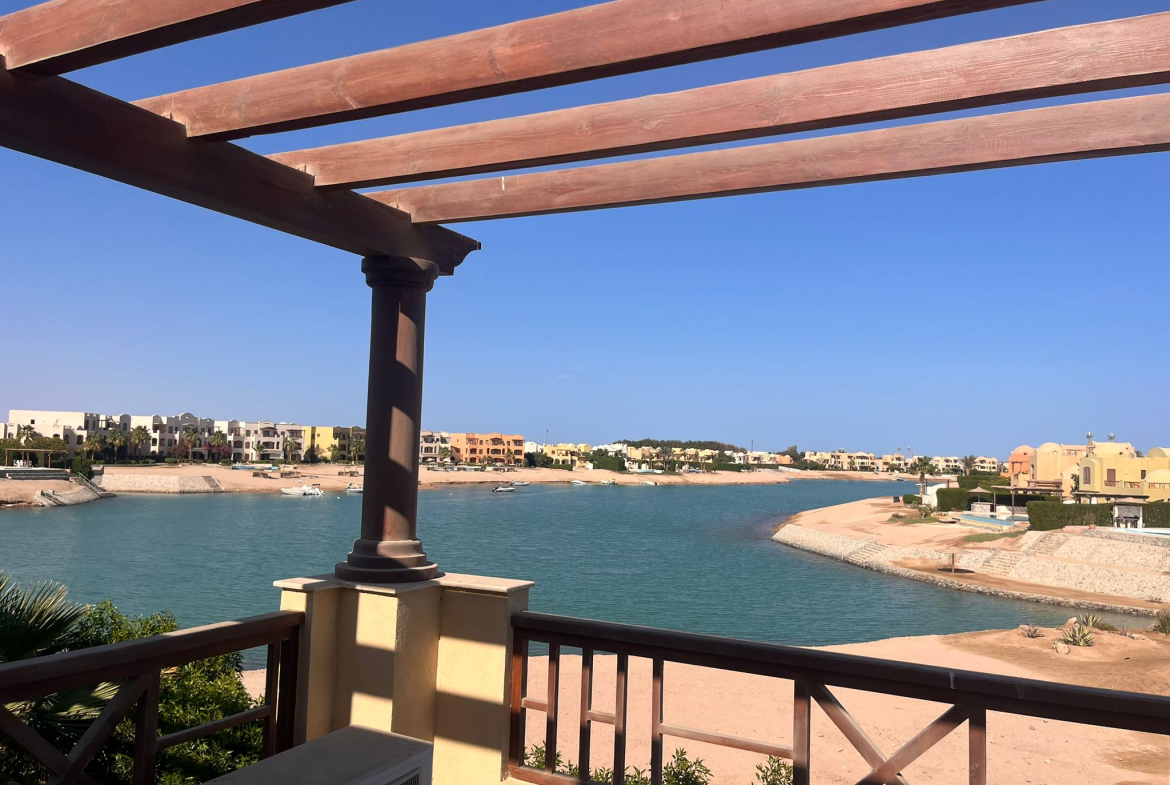 For Rent: Furnished Villa in Sabina, El Gouna | 3 Bedrooms | 3 Bathrooms | Fully Furnished | 160 sqm BUA | 800 sqm Land | 75.000EGP | Long-Term Rental