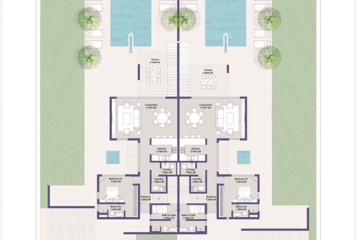 North Bay Villa kaufen, Twin Villa El Gouna, Luxusimmobilie Rotes Meer, Villa mit Pool Ägypten, fertiggestellte Villa Gouna, Investitionsobjekt El Gouna, Haus mit Ratenplan Ägypten, hochwertige Immobilie Rotes Meer