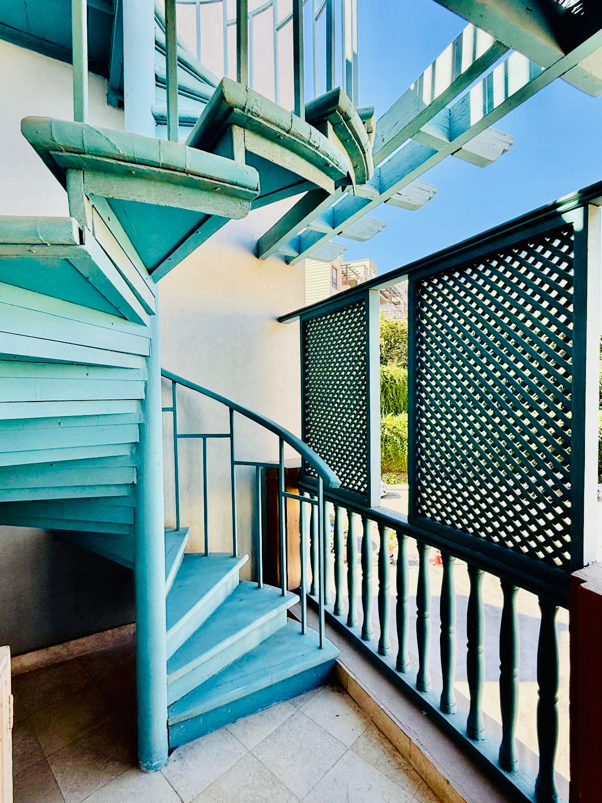 Private rooftop terrace Abu Tig Marina penthouse El Gouna | Dachterrasse Penthouse El Gouna