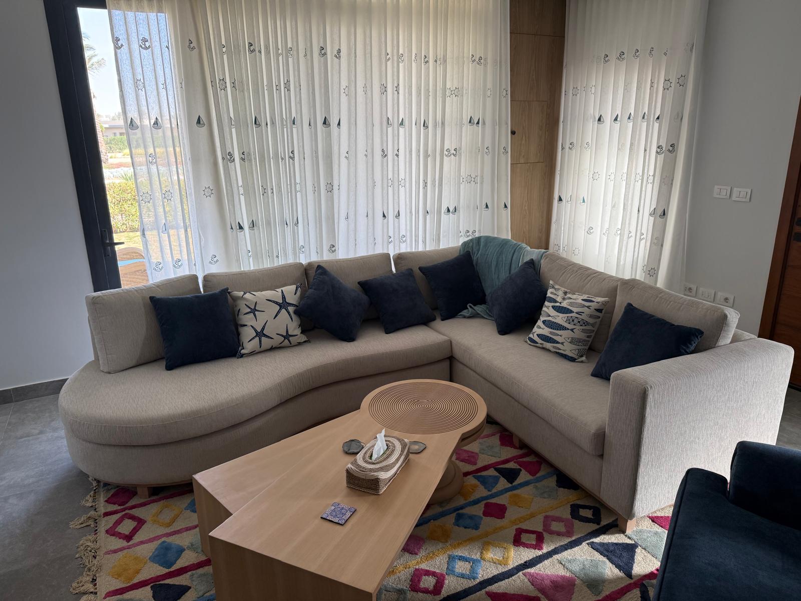 Mesca Soma Bay chalet kitchen fully finished | Küche vollständig fertiggestellt Mesca Soma Bay Chalet