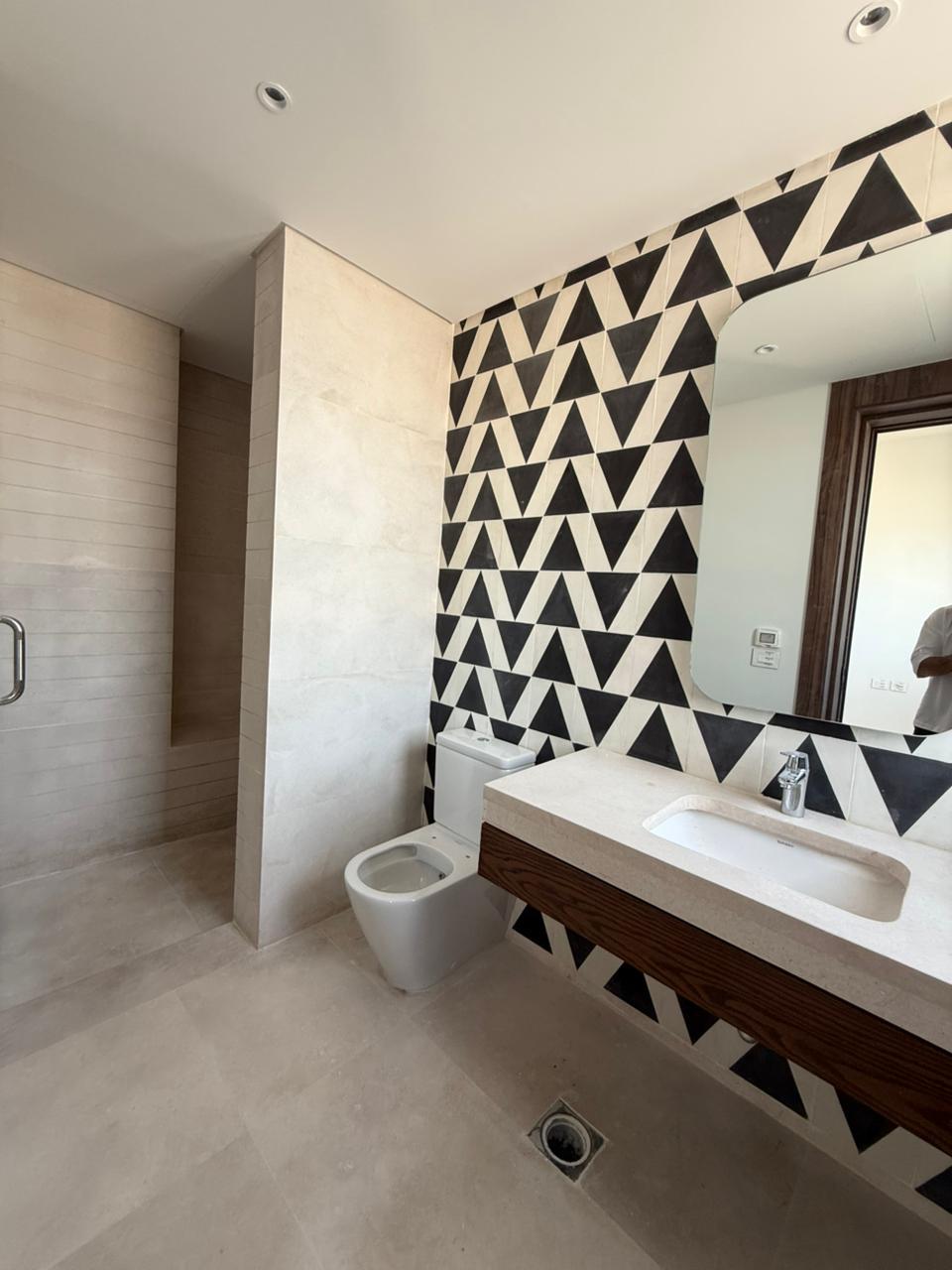 North Bay El Gouna villa decorative tile pattern detail | Dekoratives Fliesenmuster North Bay El Gouna Villa