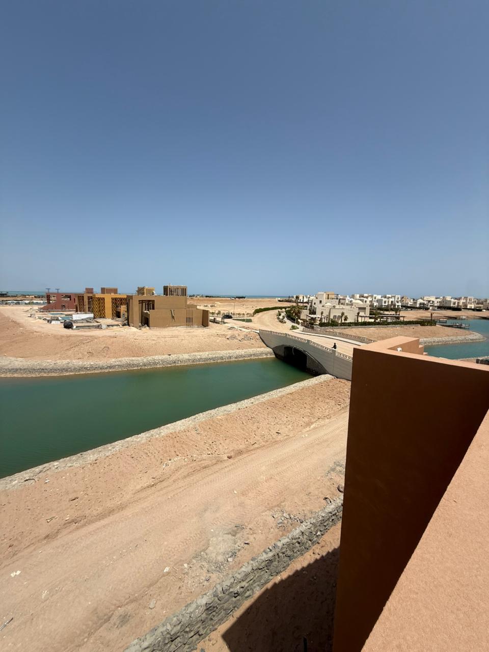 North Bay El Gouna villa aerial view of community and Red Sea | Luftaufnahme Community Rotes Meer North Bay El Gouna
