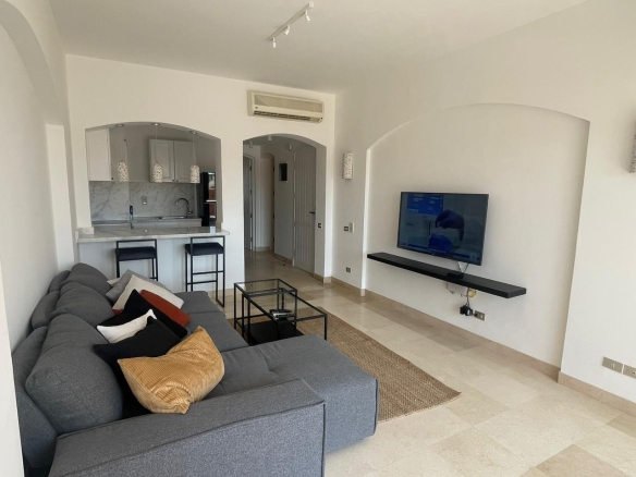 Ground floor apartment West Golf El Gouna lagoon view private terrace