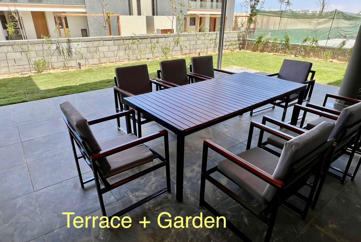 Ground floor chalet Bay Homes Almaza Bay North Coast resale