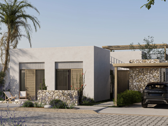 One Story Villa exterior, Marina Gate, Almaza Bay Ras Soma