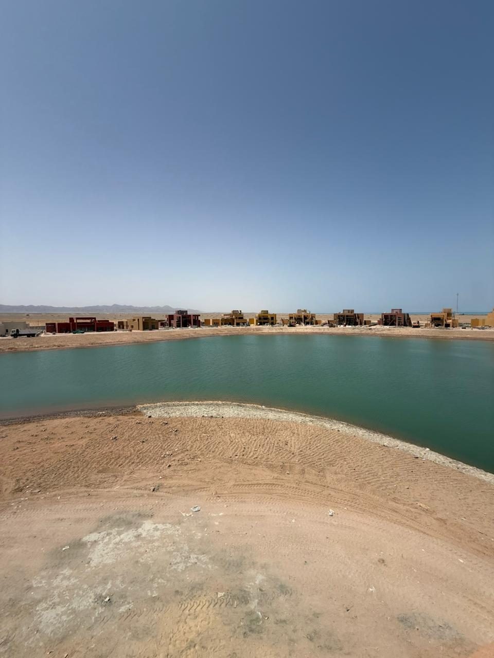 Modern standalone villa with private pool and lagoon view in El Gouna