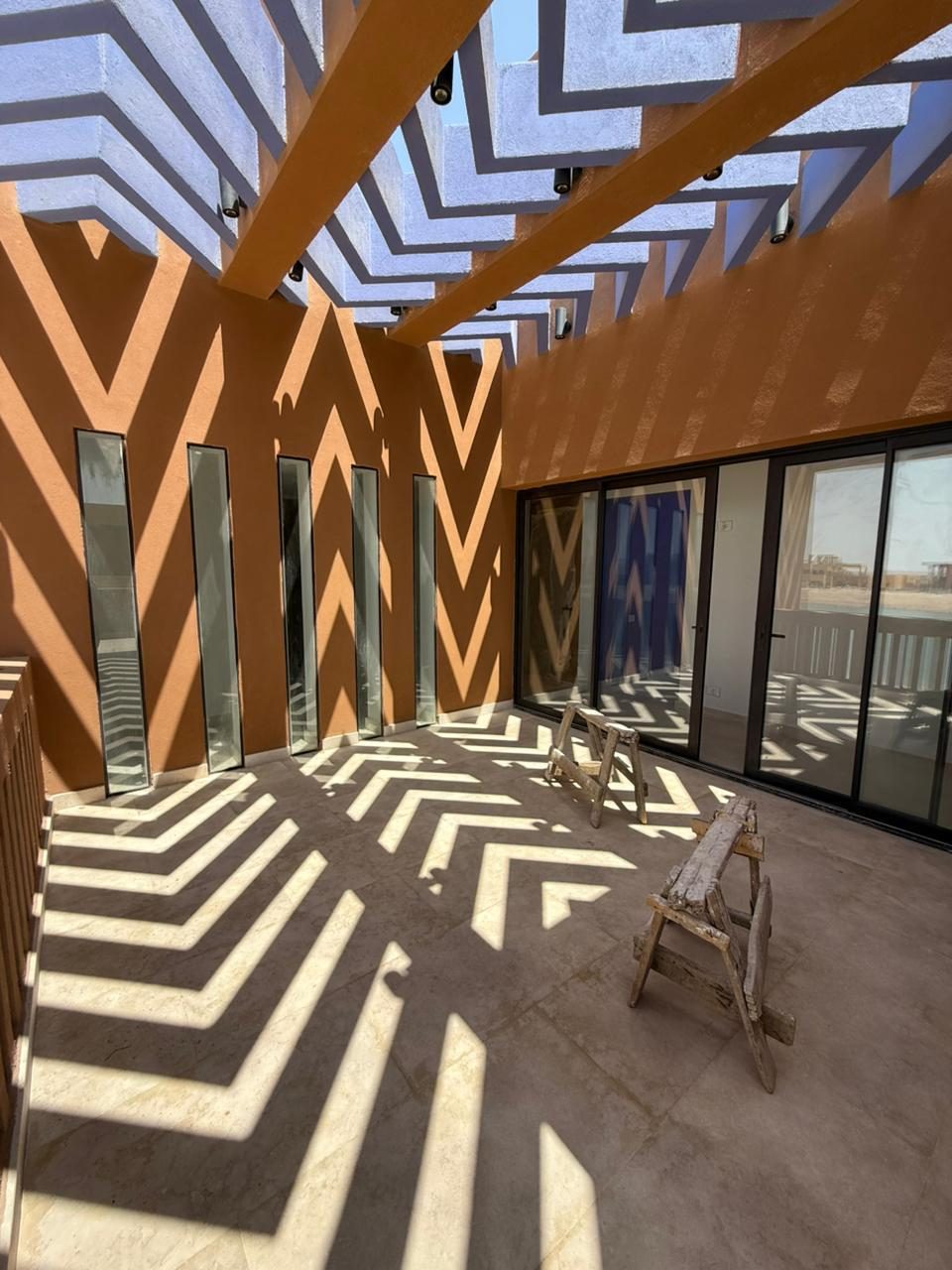 Modern standalone villa with private pool and lagoon view in El Gouna