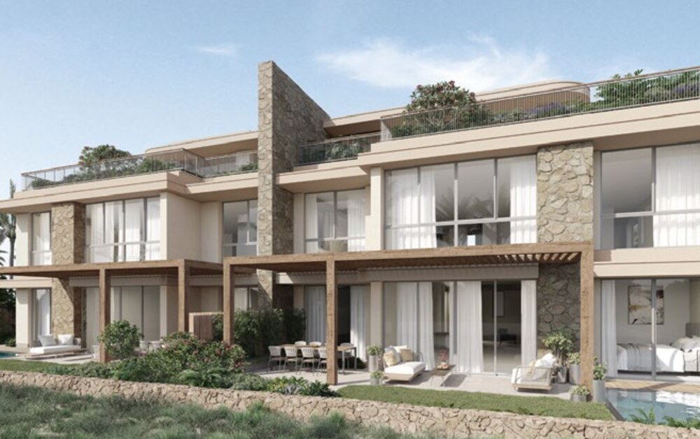 Executive Chalet building exterior - West Bay Almaza Bay