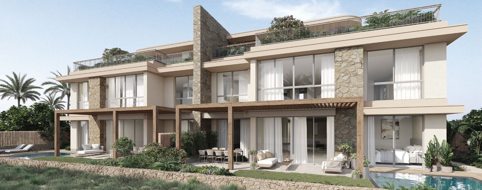 Executive Chalet 3 Bedrooms in West Bay Almaza Bay, Almaza Bay